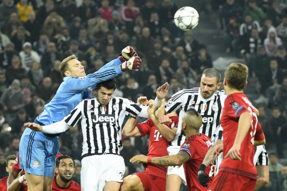 Juventus rescató empate en casa contra Bayern Múnich