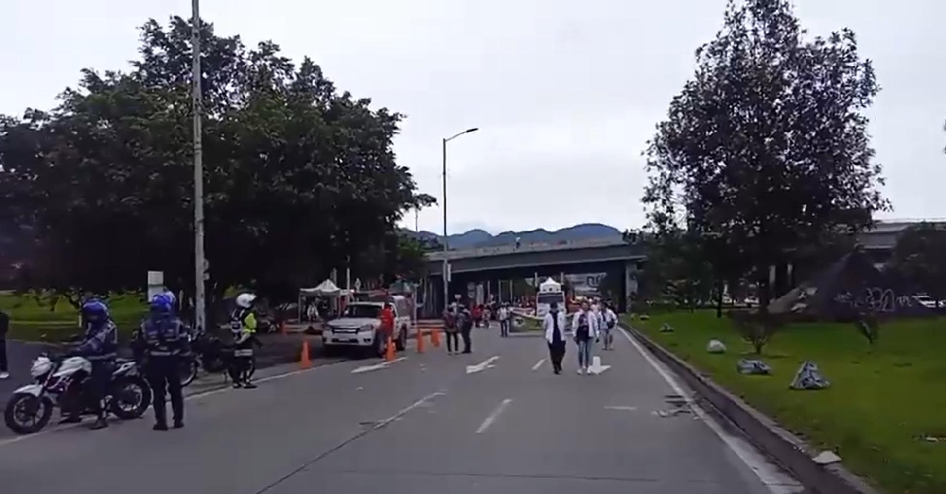 Movilidad hoy, 7 de abril: se dispersan manifestantes en la calle 71