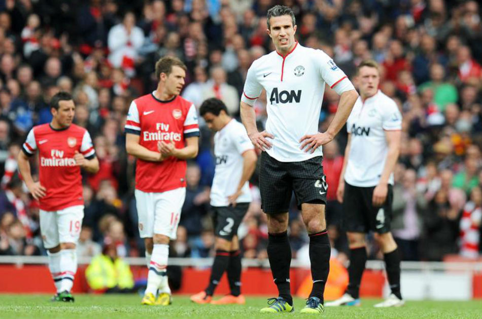 El campeón Manchester United empata con el Arsenal