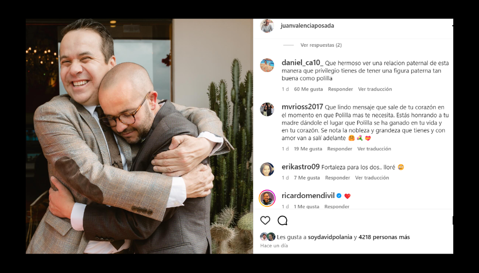 Así es la relación entre el hijo mayor de La Gorda Fabiola y Polilla