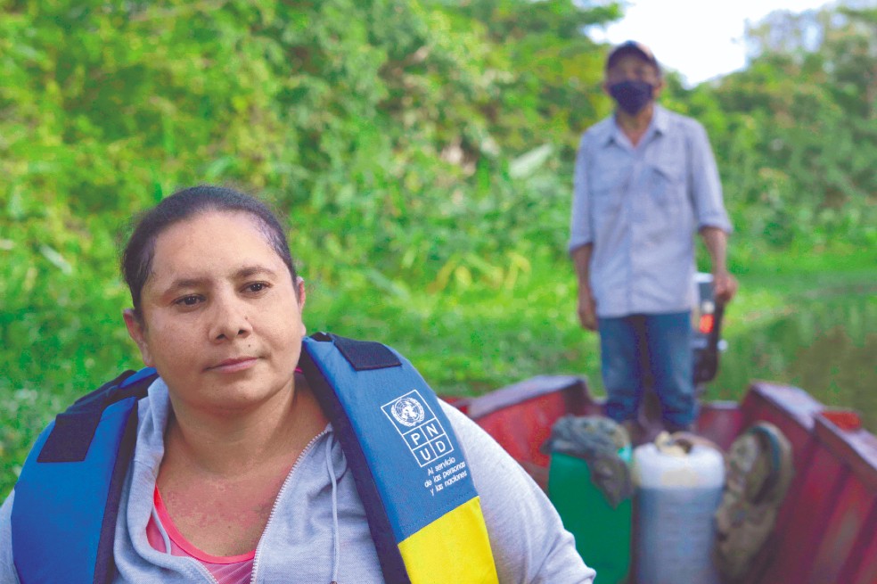 Jennifer Jiménez es la lideresa de la comunidad de Pasifueres.