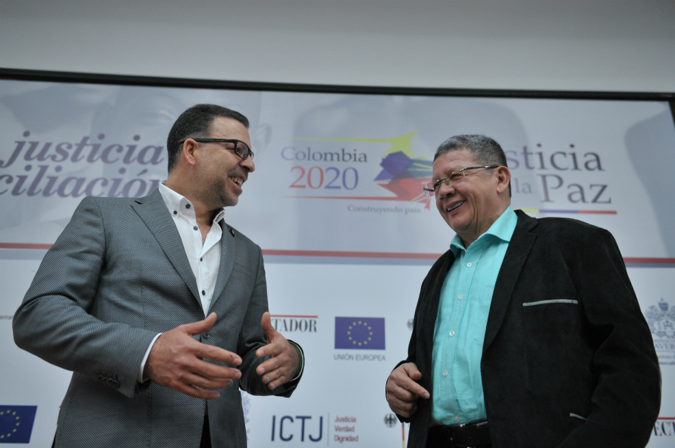 Fredy Rendón Herrera y Pablo Catatumbo. / Nelson Sierra - El Espectador