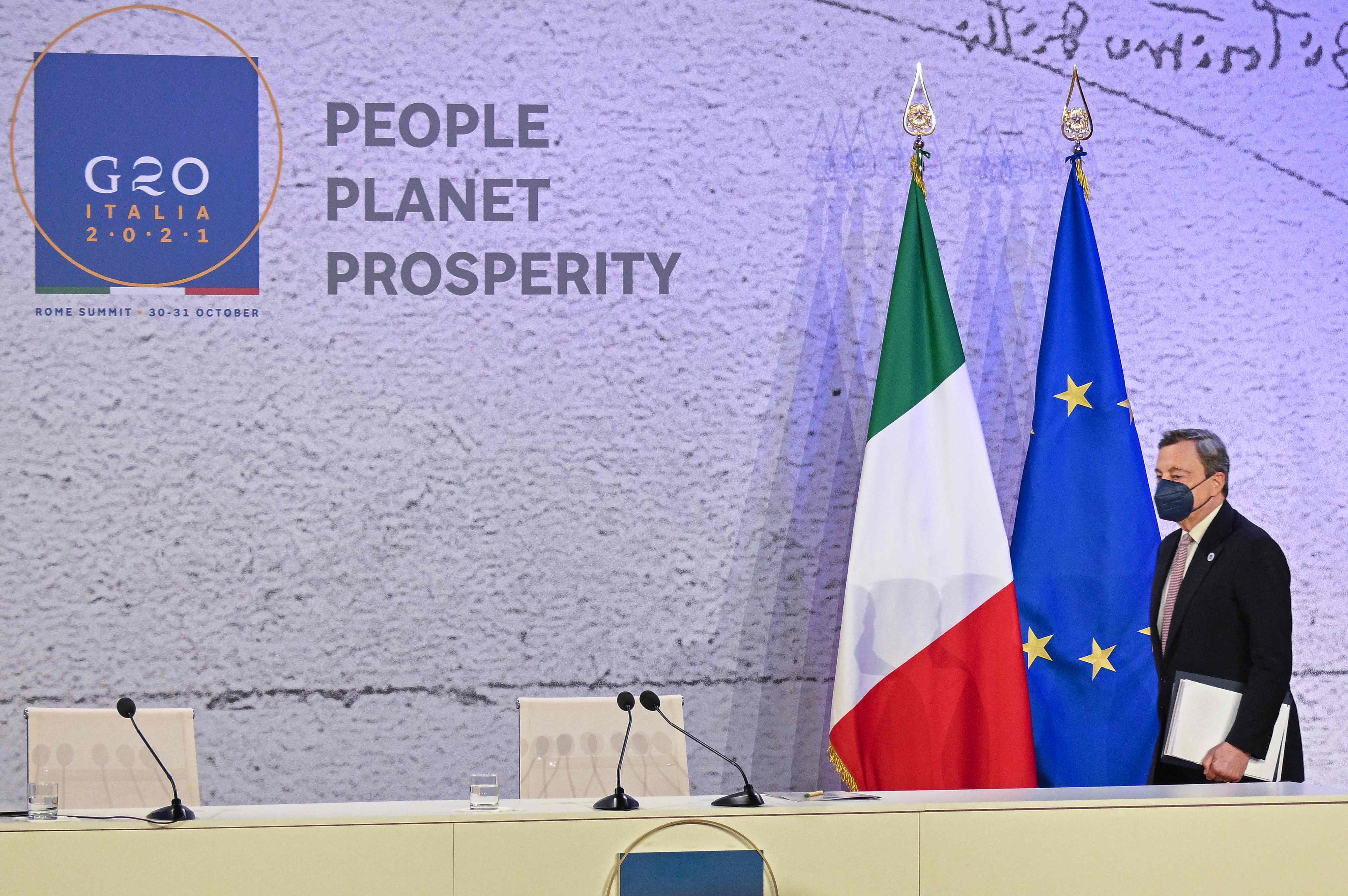 ¿Qué acuerdos se alcanzaron durante la Cumbre del G20 en Roma?
