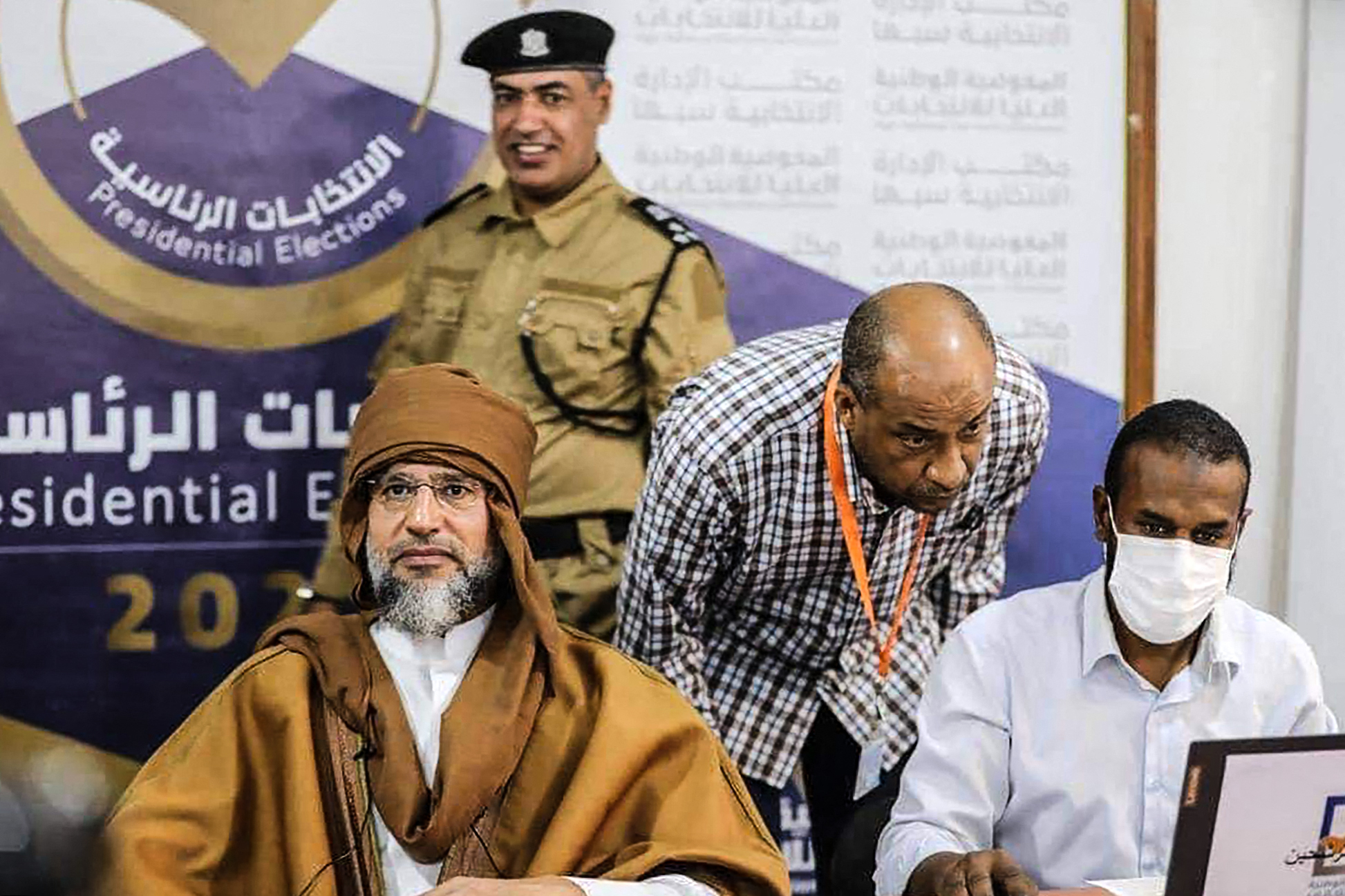 Saif al Islam, hijo de Muamar al Gadafi, se postuló a la presidencia de Libia
