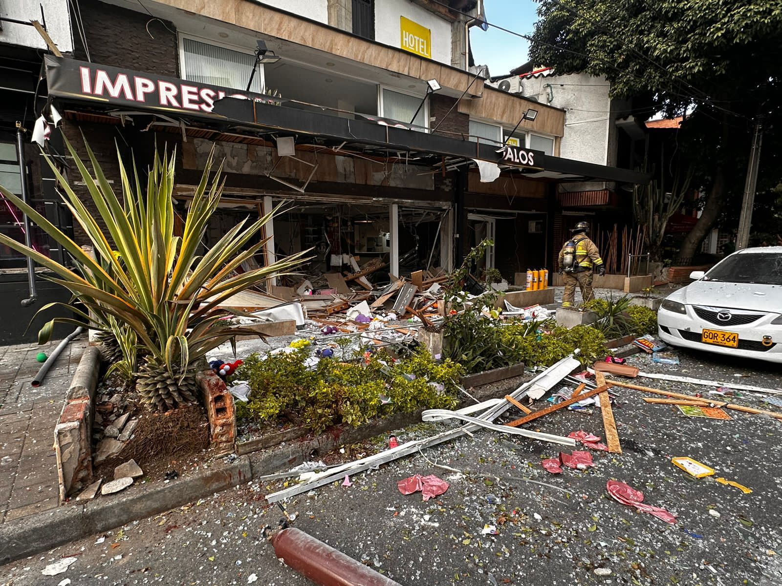 Explosión en el sector de la 70, en Medellín, dejó 14 personas heridas