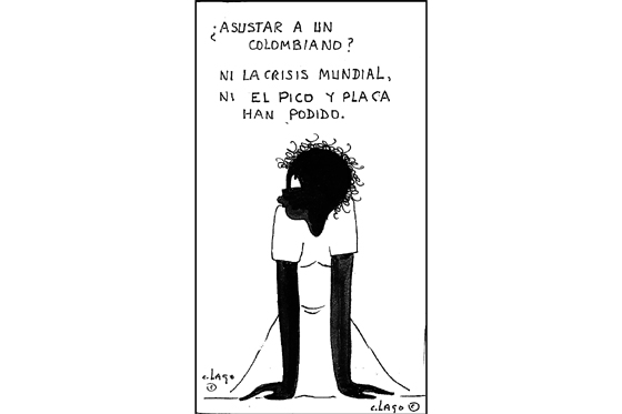 ¿Asustar a un colombiano?