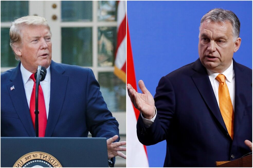 Presidente húngaro, que levantó muro fronterizo, se reunirá con Trump (que no ha podido)