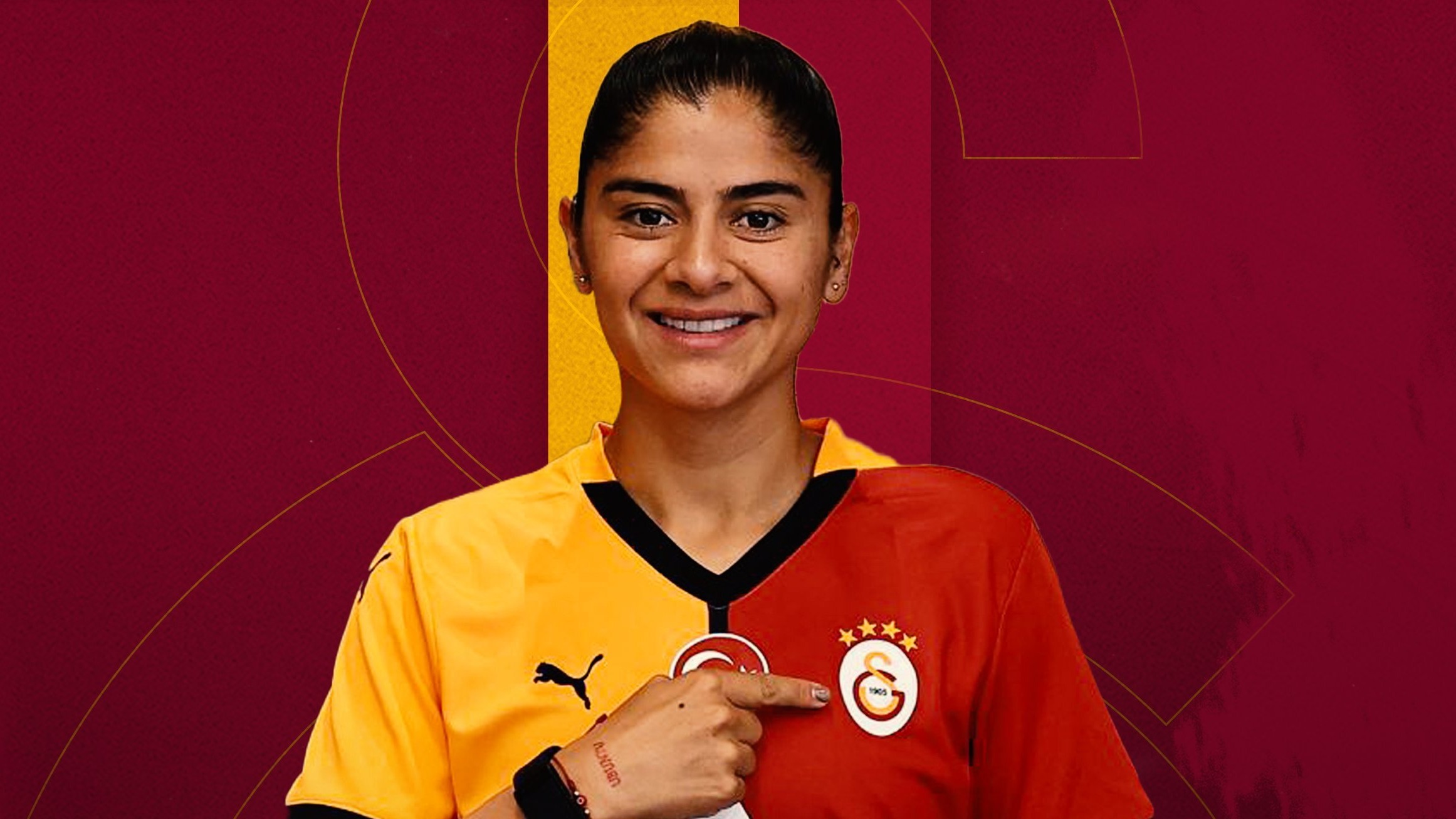 Catalina Usme, nueva jugadora de Galatasaray de Turquía.