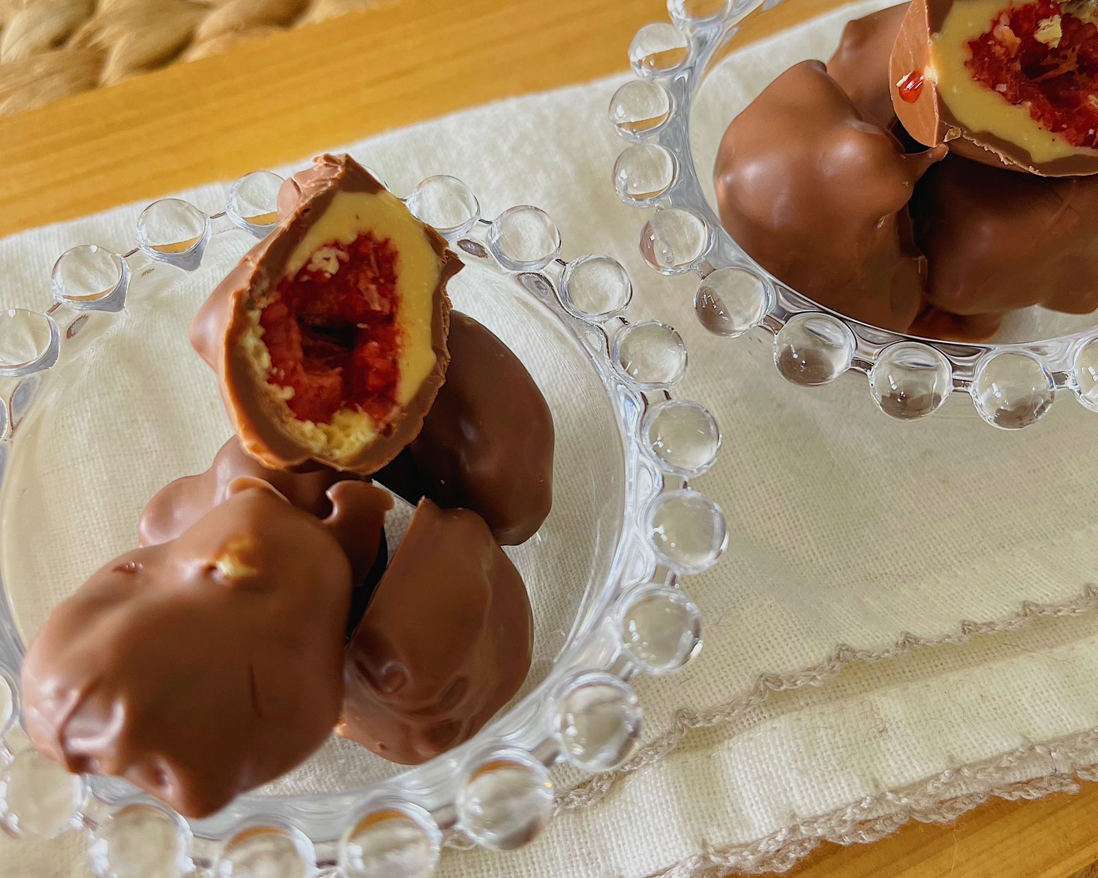 “Bites” de frambuesa, un antojo para preparar en casa