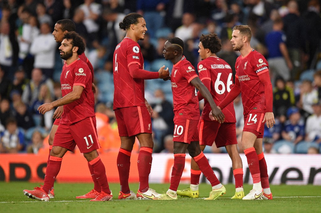 Liverpool goleó al Leeds de Bielsa y sigue invicto en la Premier