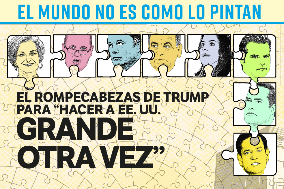 El rompecabezas de Trump para “Hacer a Estados Unidos grande otra vez”