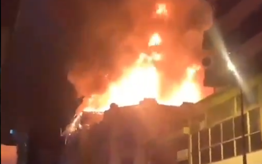 Bodega de zapatos del centro de Cali se incendió