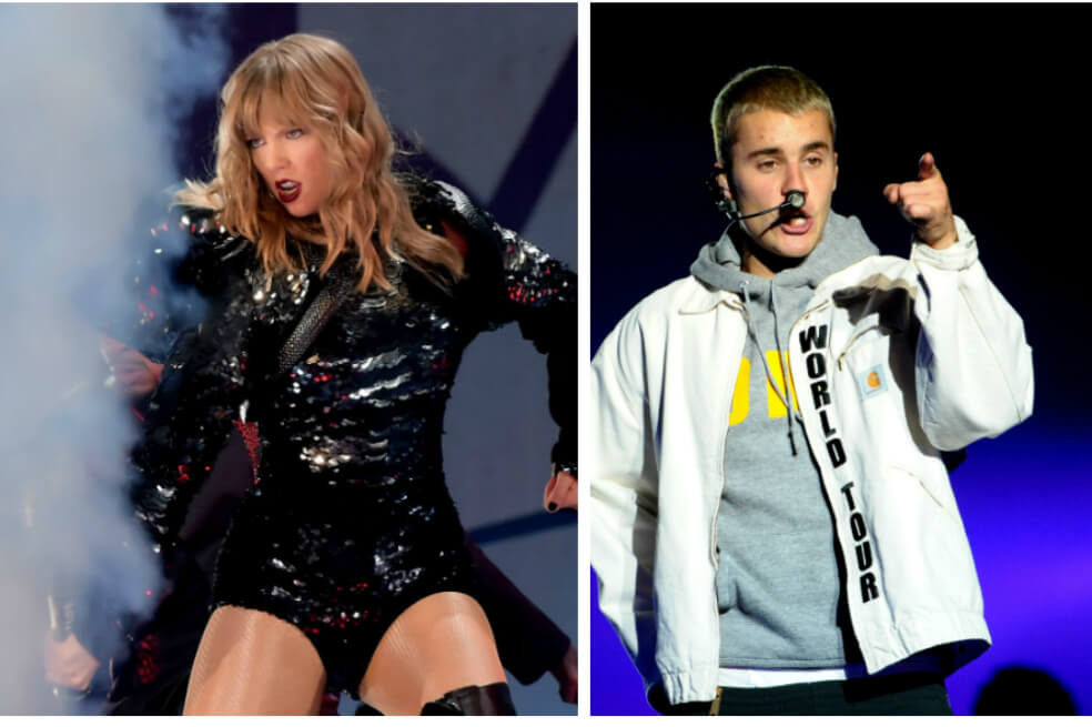 Taylor Swift y Justin Bieber, crece su enfrentamiento