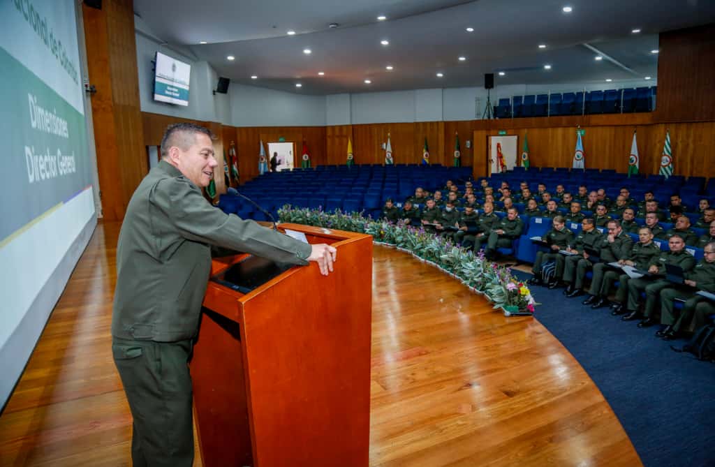 Así fue el primer “cónclave” del general William Rincón, nuevo director de la Policía