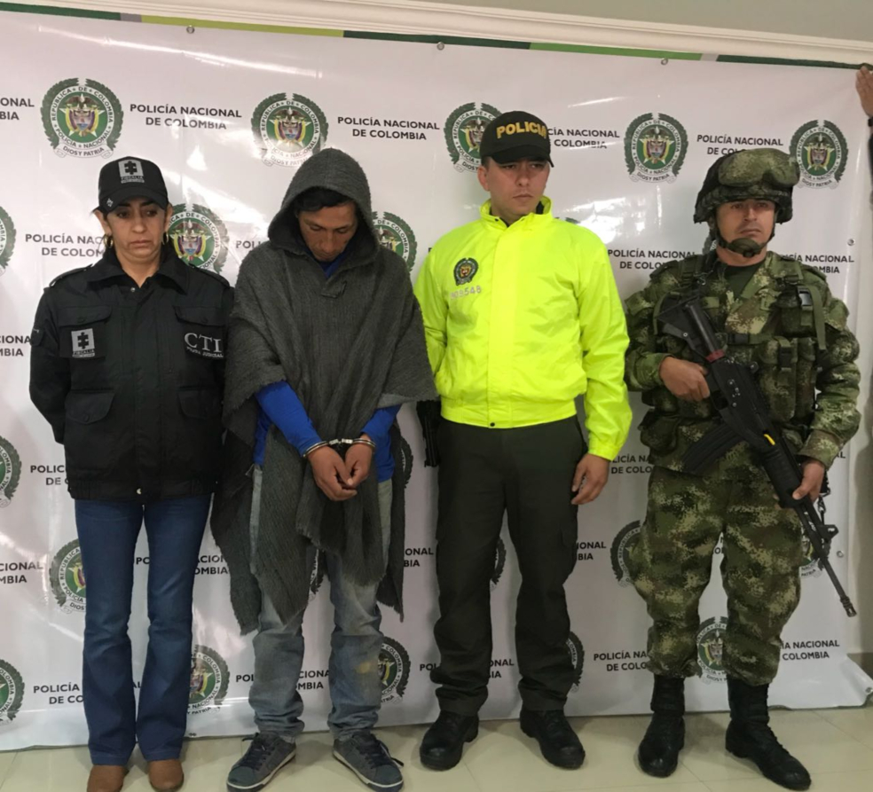 Capturado alias ‘Pirulay’, cabecilla de Eln en Nariño