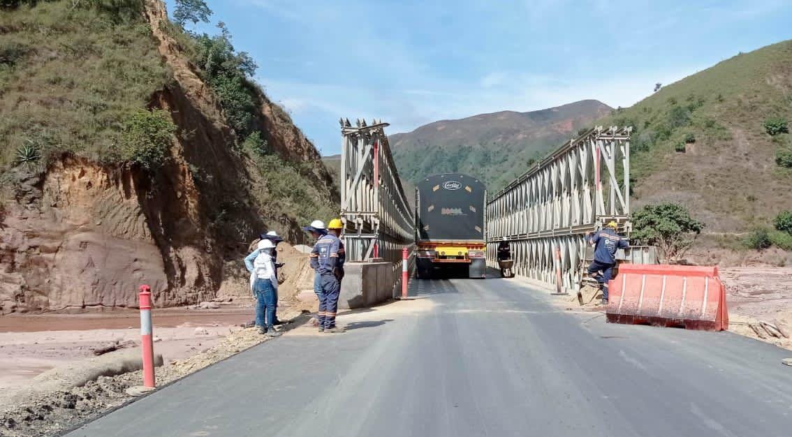 Invías adquiere puentes modulares para emergencias en vías nacionales