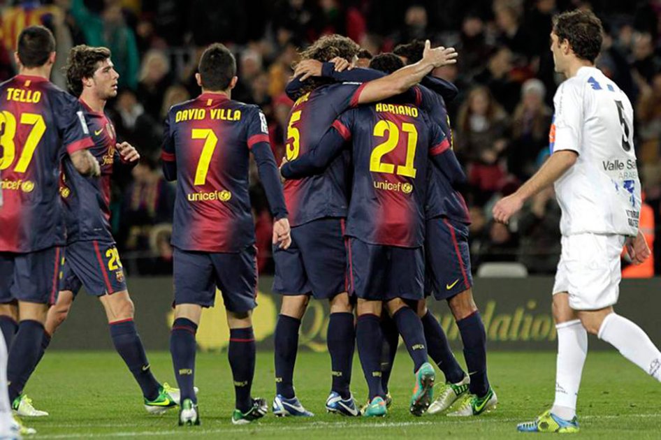 Barcelona clasificó a octavos de final de la Copa del Rey