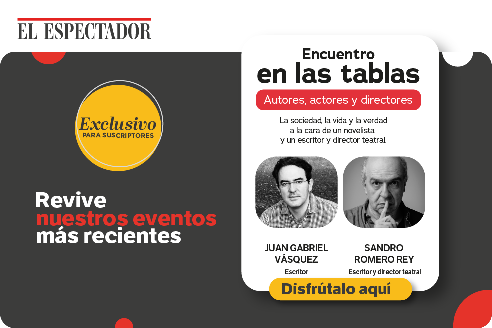 Revive la conversación con el escritor Juan Gabriel Vásquez
