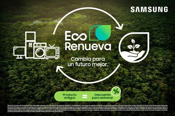Eco Renueva, la nueva apuesta de Samsung por un mundo más sostenible