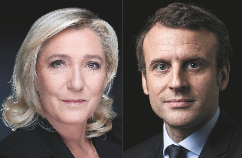 Le Pen promueve moción de censura contra Macron por la reforma pensional