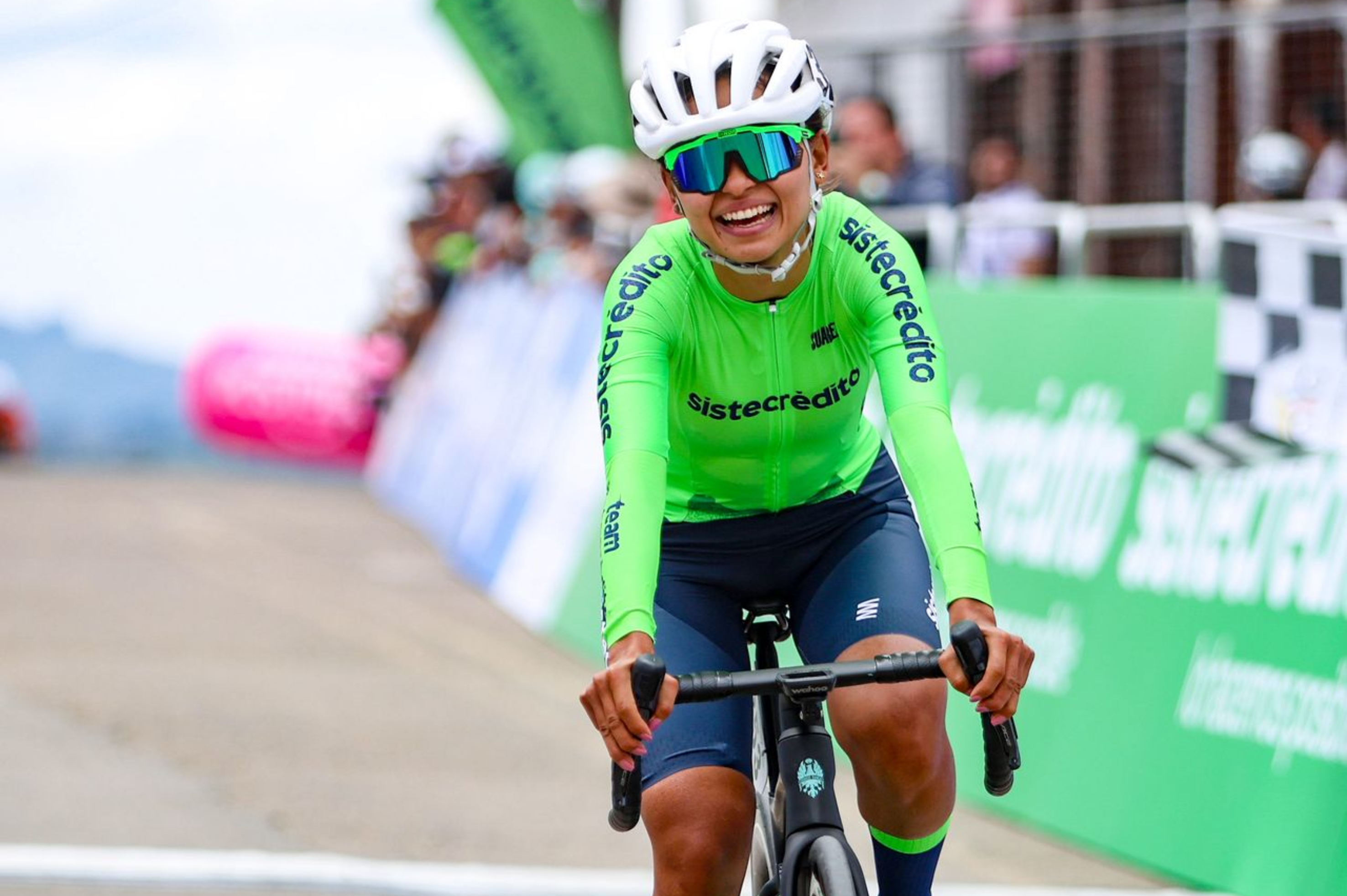Nacionales de Ruta: Laura Rojas es la nueva campeona nacional del ciclismo colombiano