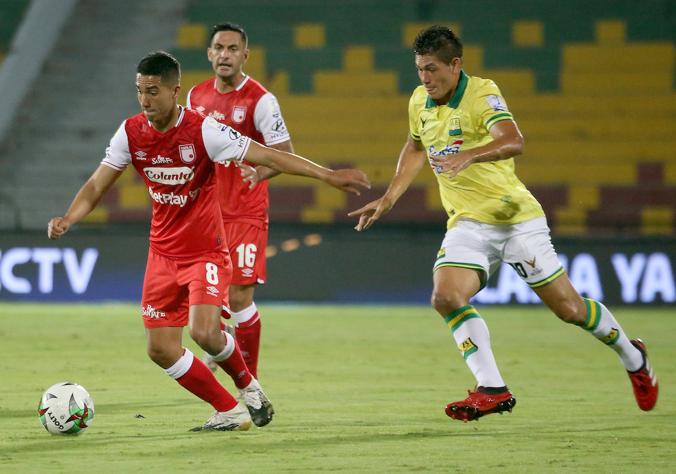 Santa Fe venció al Bucaramanga 2-1 por la Liga BetPlay