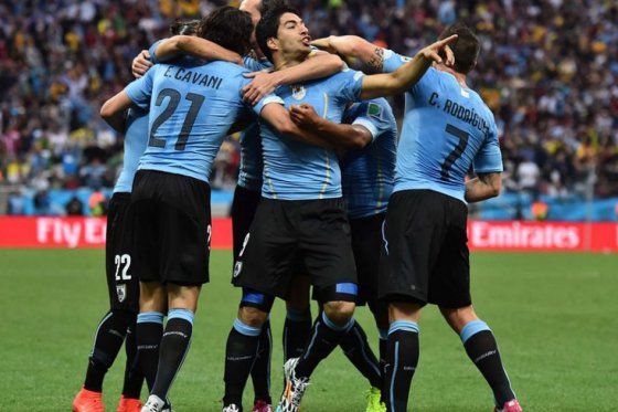 Uruguay ocupa el segundo lugar en la tabla de la eliminatoria con 20 puntos: Foto: AFP