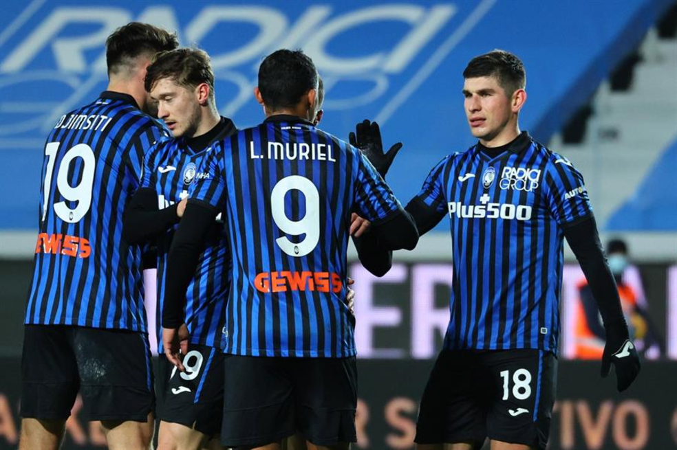 Con Zapata y Muriel, Atalanta avanzó a semifinales de la Copa de Italia