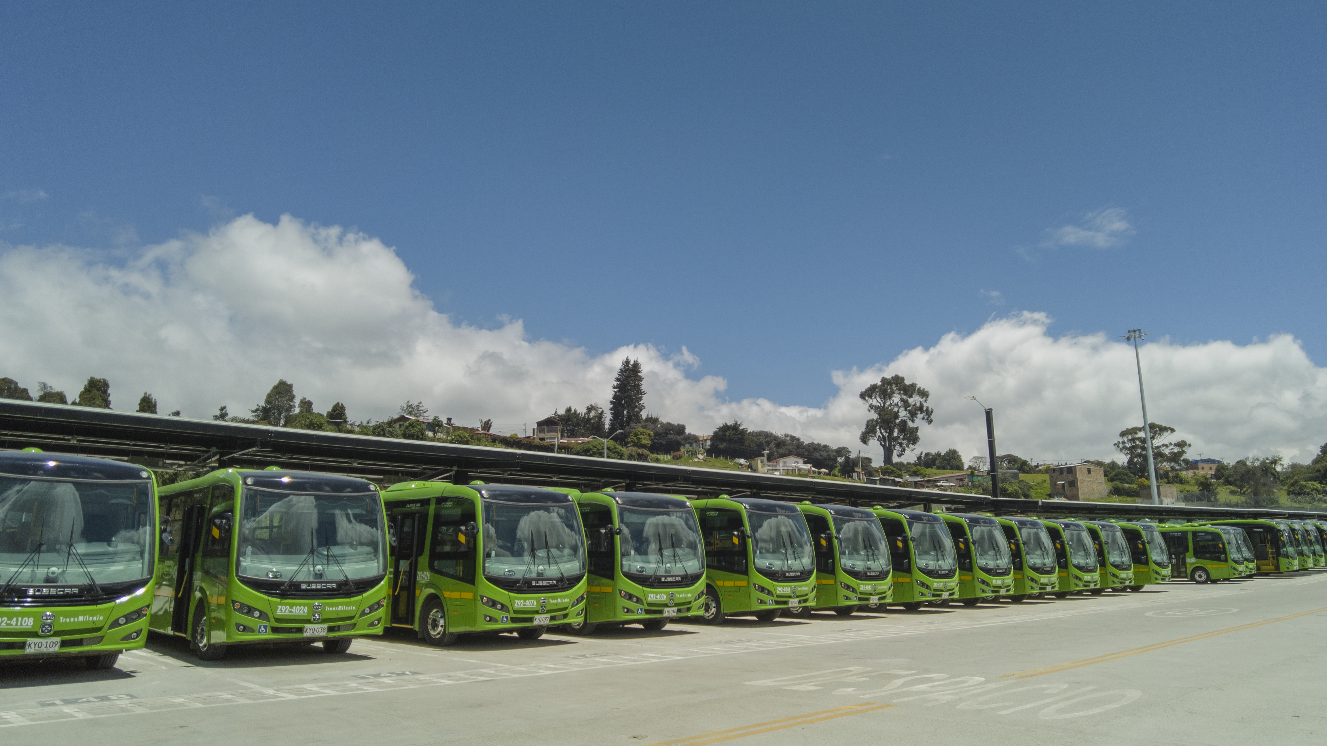 Con patio de buses eléctricos en Usme, Bogotá puntea en movilidad sostenible