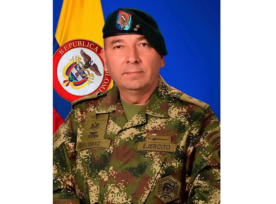 El brigadier general Raúl Hernando Flórez Cuervo comanda la Fuerza de Tarea Conjunta Omega desde enero de este año.