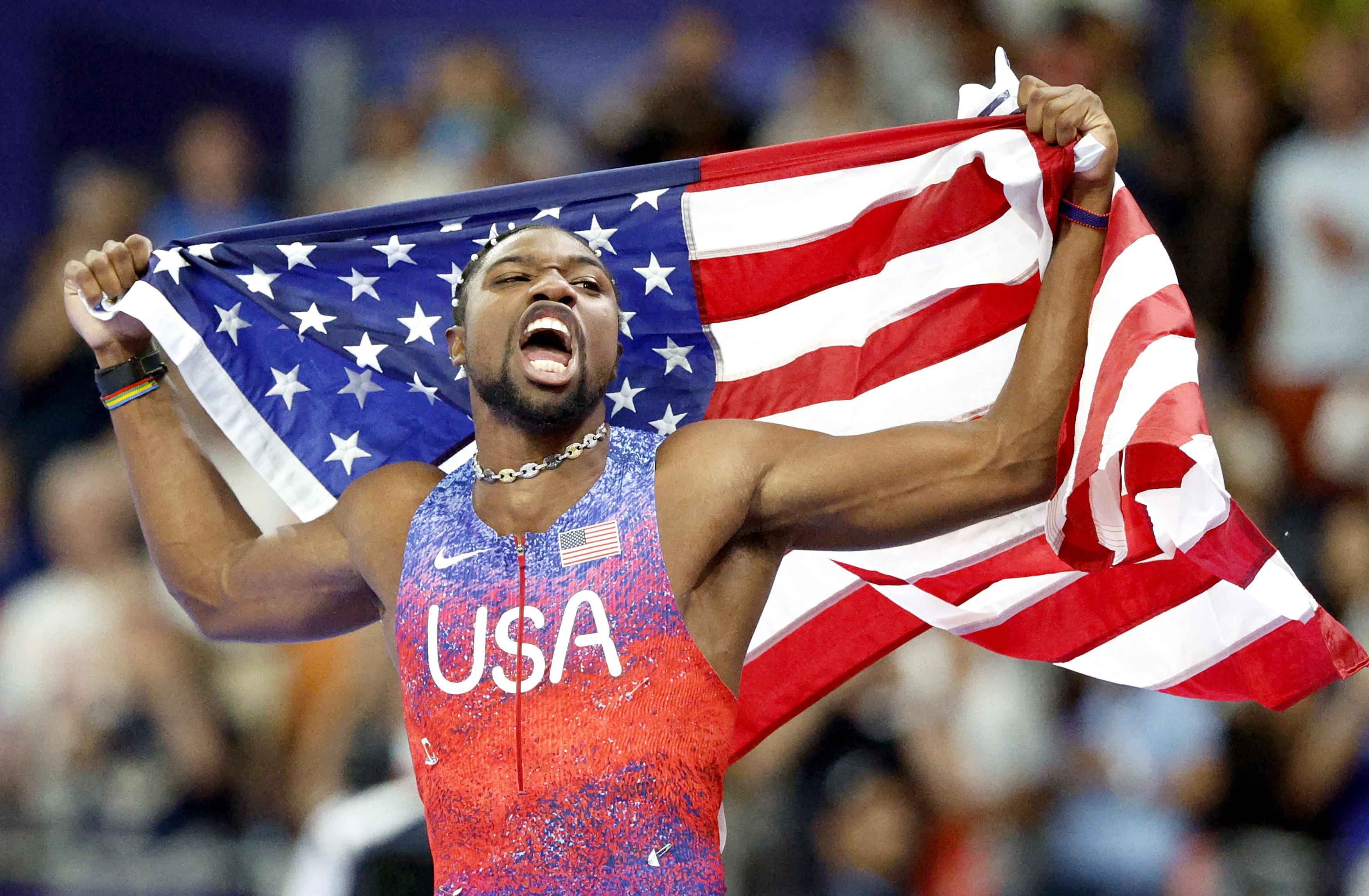 ¡Imperdible final! Vea el “photo-finish” con el que Noah Lyles ganó los 100 metros