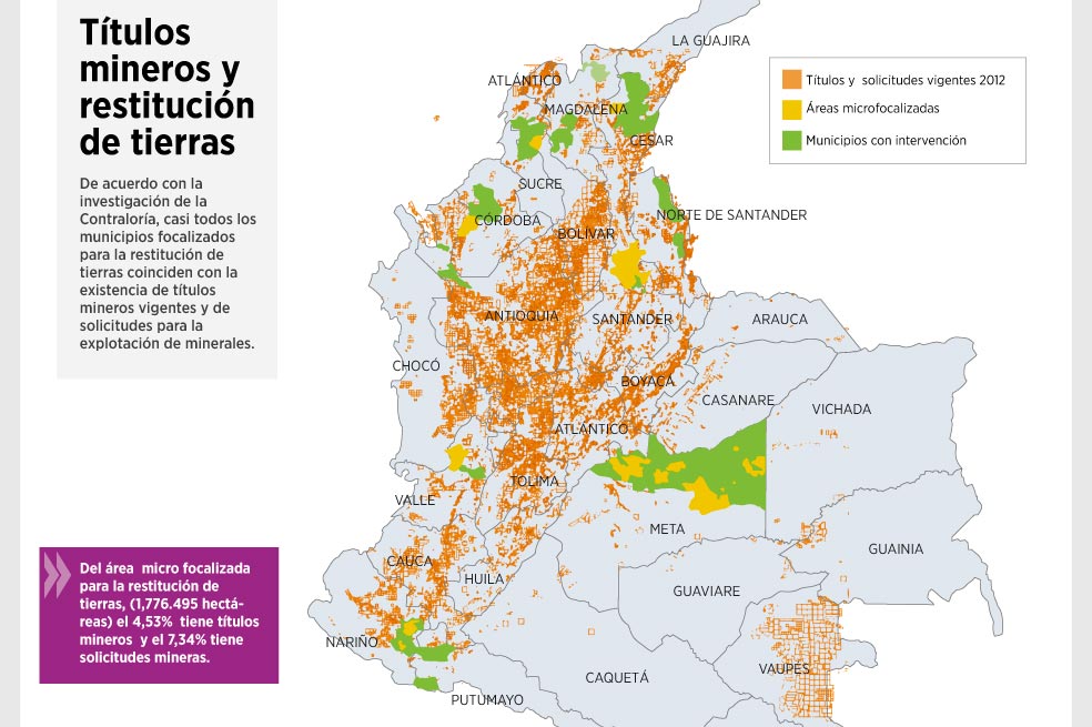 80% de violaciones a DD.HH. en 2011 fue en municipios mineros