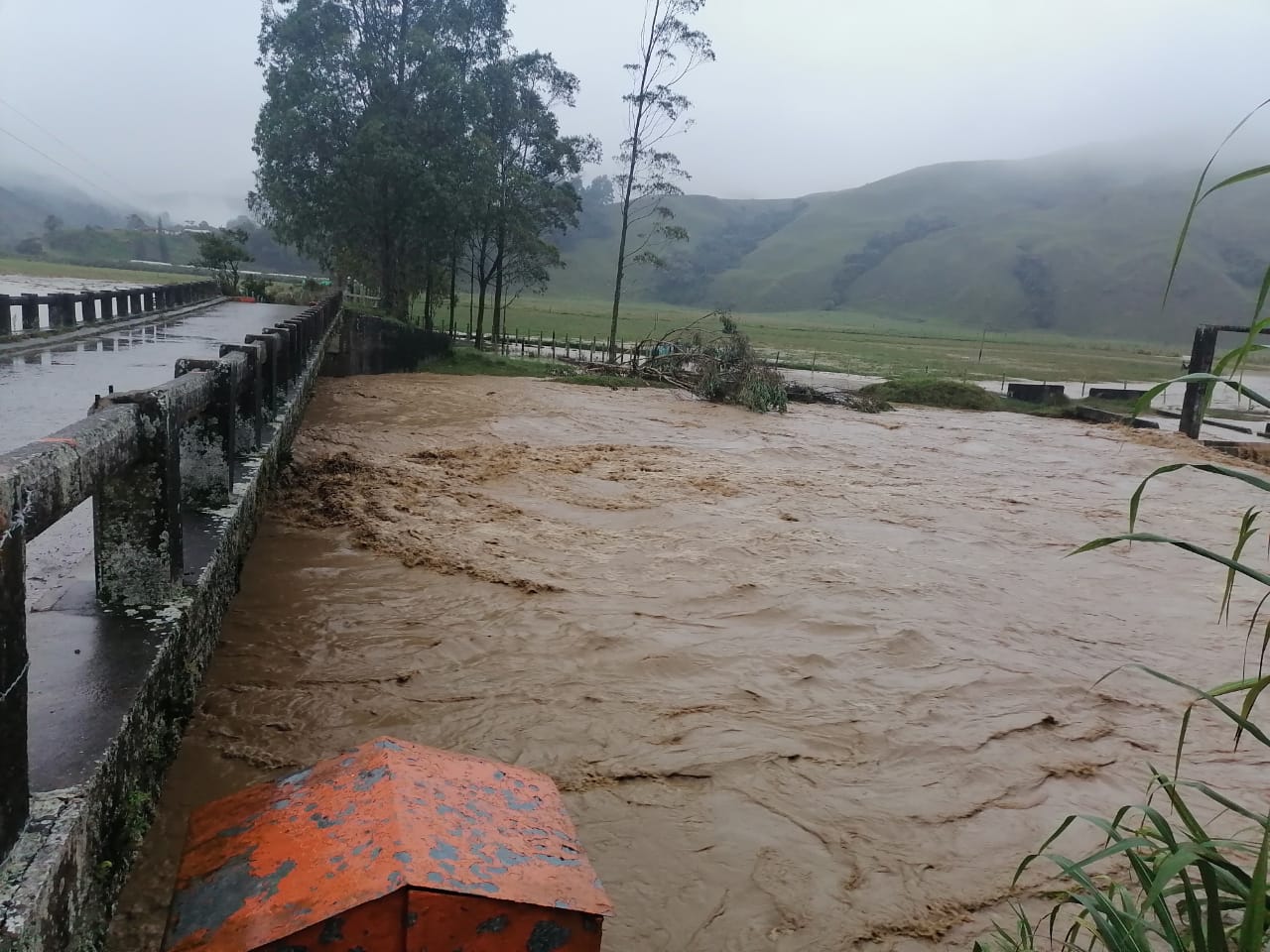 Urrao es el municipio más afectado por las situaciones de los puentes vehiculares debido al invierno. En total son siete estructuras las que se han visto afectadas.