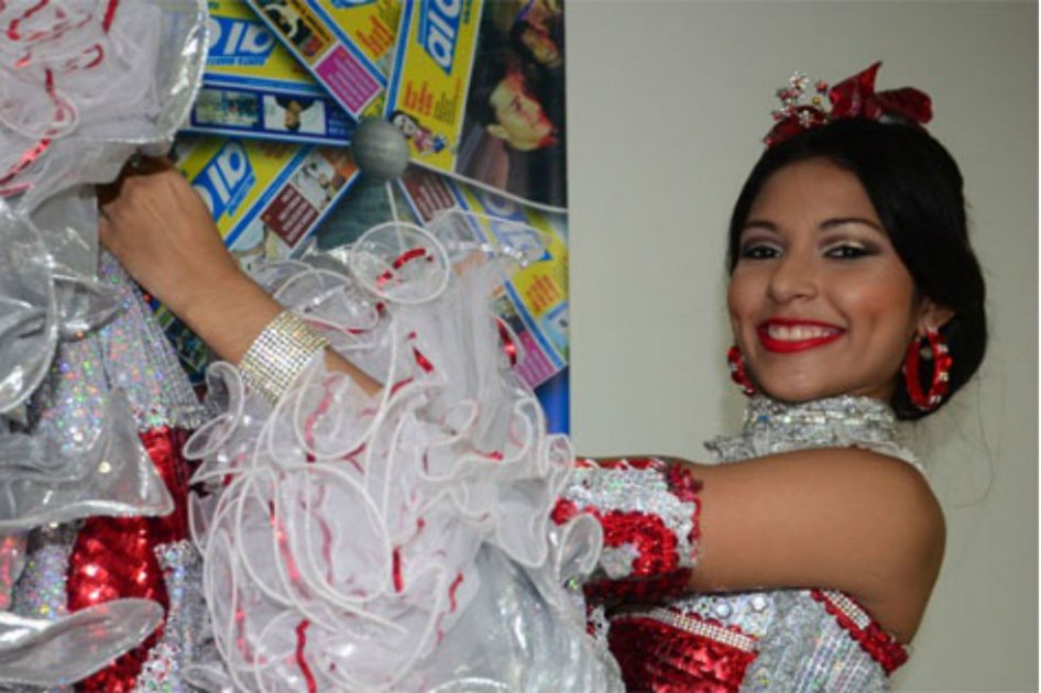 Gigliola Forestieri Patiño, elegida reina del Carnaval de Sabanalarga 2015. / Tomada de El Heraldo