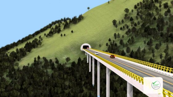 Suspendido nuevamente el inicio de las obras del túnel del Toyo en Antioquia