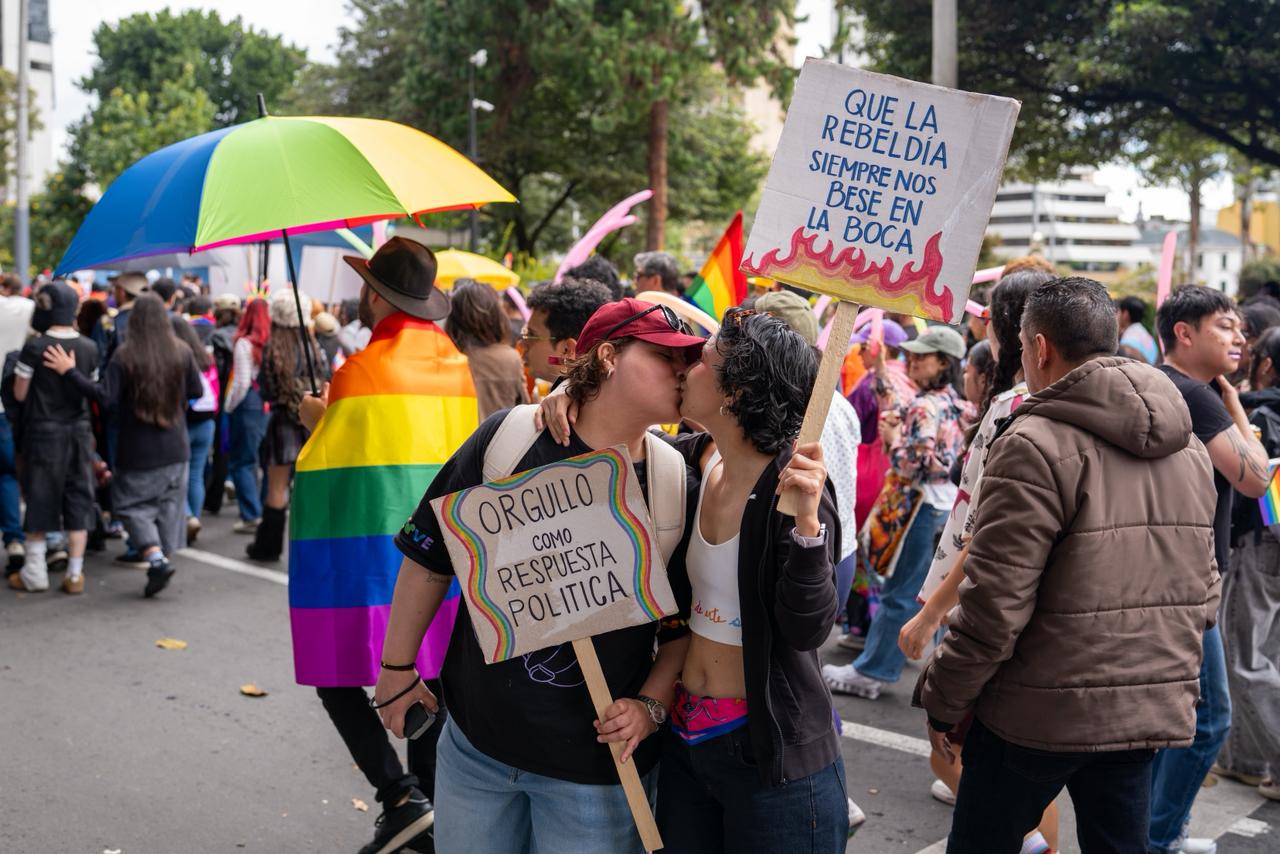 Marcha del Orgullo LGBTIQ+ 2026 en Bogotá.