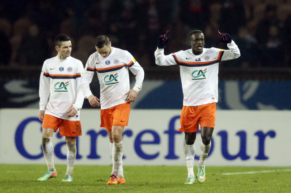 Montpellier elimina a París SG con gol de Víctor Montaño