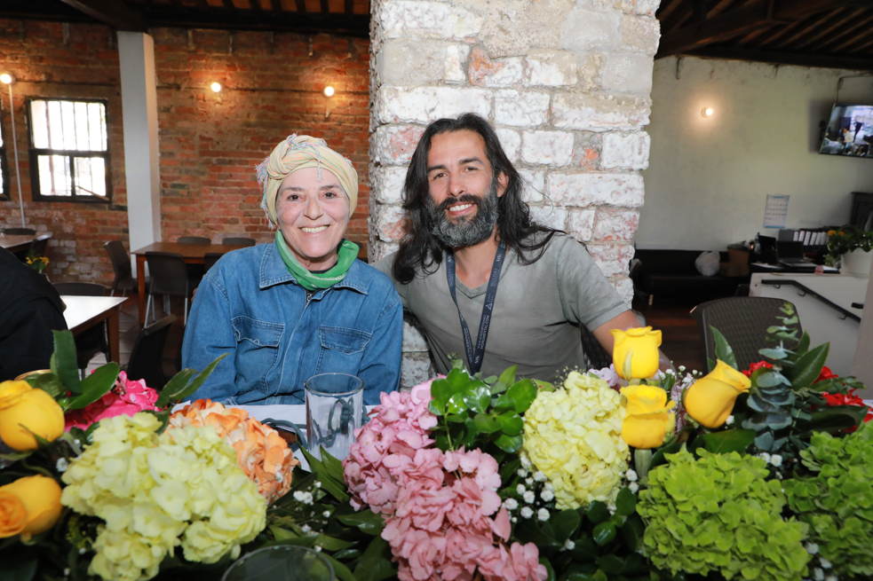 Ikram Kabbaj y Victor Andres suarez