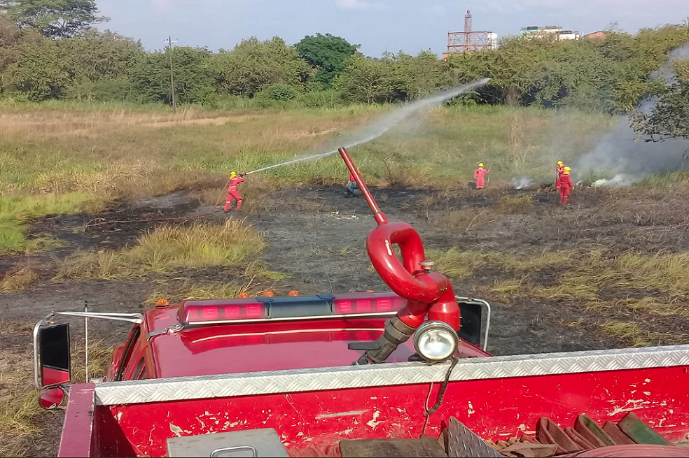 En los primeros 15 días de 2019, se han controlado 43 incendios forestales en Barrancabermeja