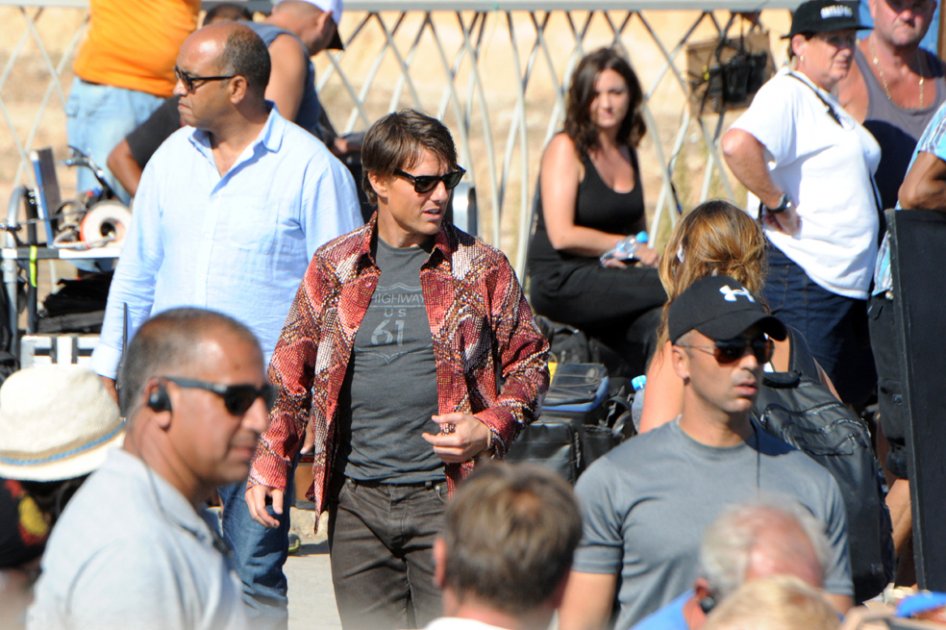Tom Cruise en una escena de "Misión imposible 5". 