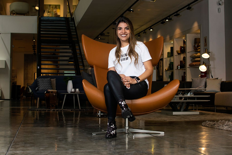 Camila Galindo, gerente de BoConcept