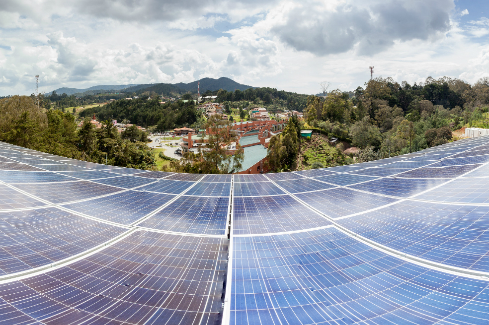 En operación primer techo solar con una potencia de 30,72 kilovatios hora pico