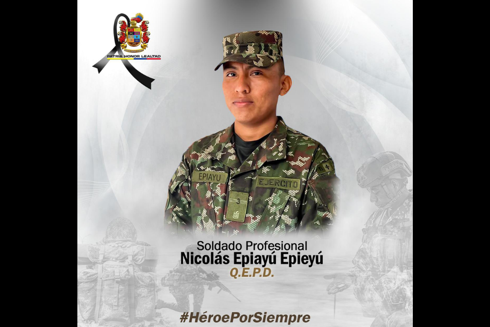 Muere soldado profesional en combates del Ejército contra Los Pachencas en Magdalena