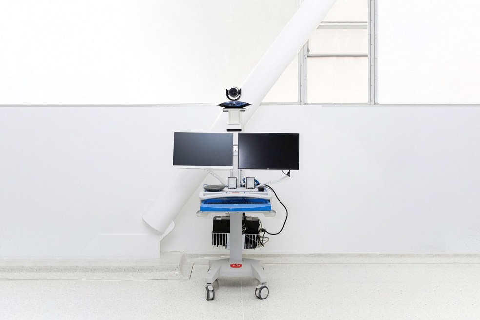 Bogotá: Movistar presentó su piloto de telemedicina con 5G en el Hospital Militar