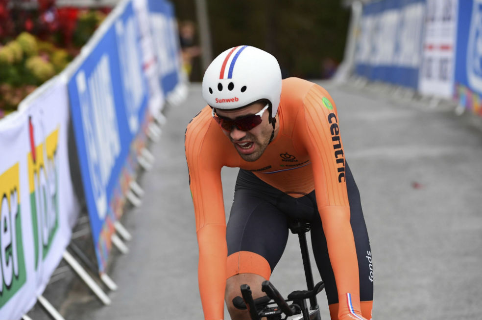 Tom Dumoulin, campeón del mundo de la contrerreloj individual