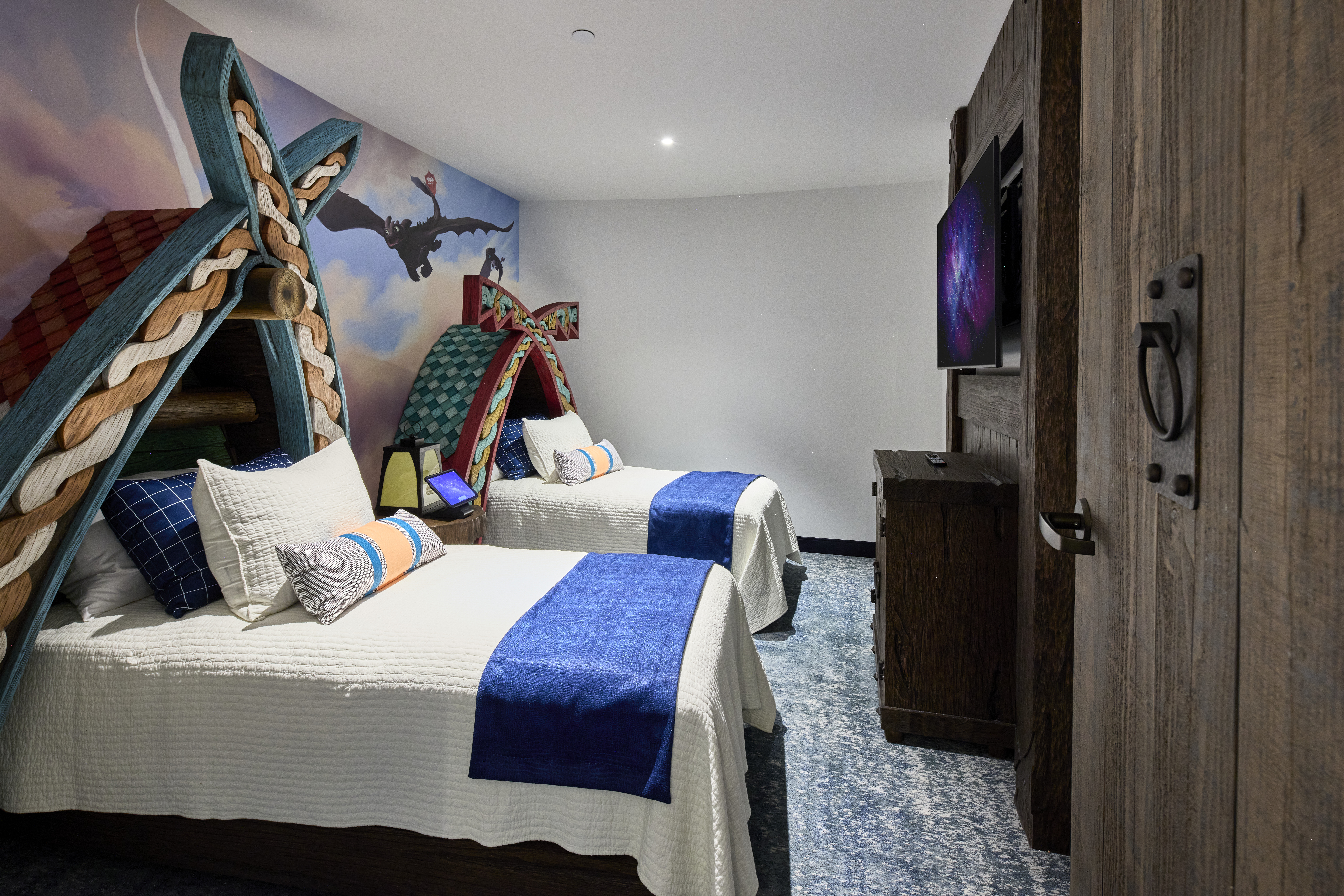 Suite para niños inspirada en Cómo entrenar a tu dragón.