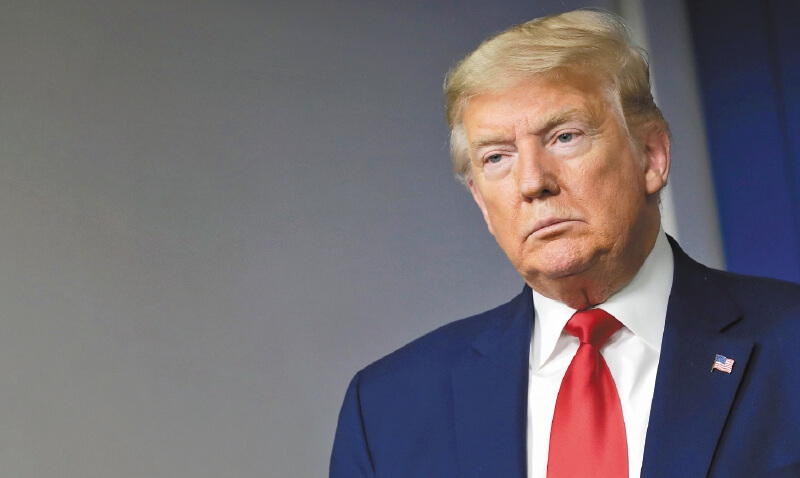  El presidente de Estados Unidos, Donald Trump, dijo que esta semana habrá en su país “muchas muertes”./ EFE