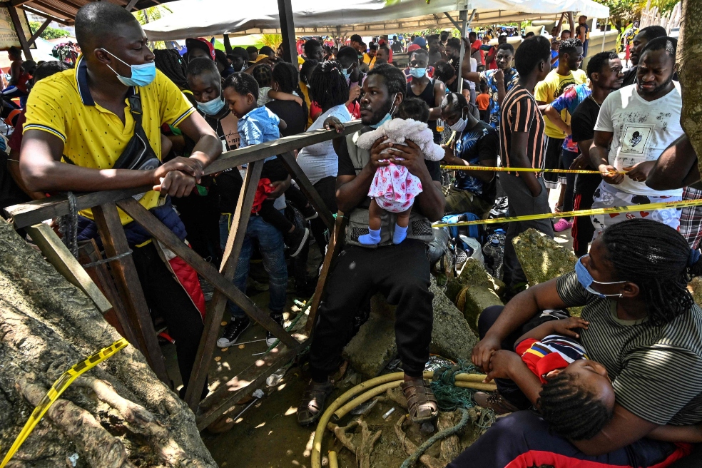 Crisis  migratoria Bogotá-Panamá