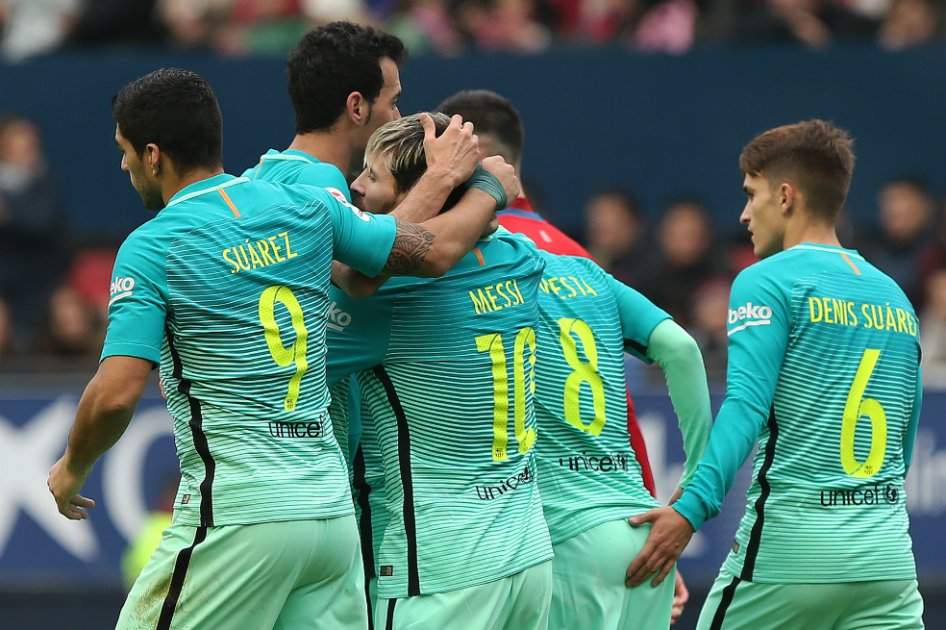 De la mano de Messi, Barcelona volvió a ganar en el campeonato español
