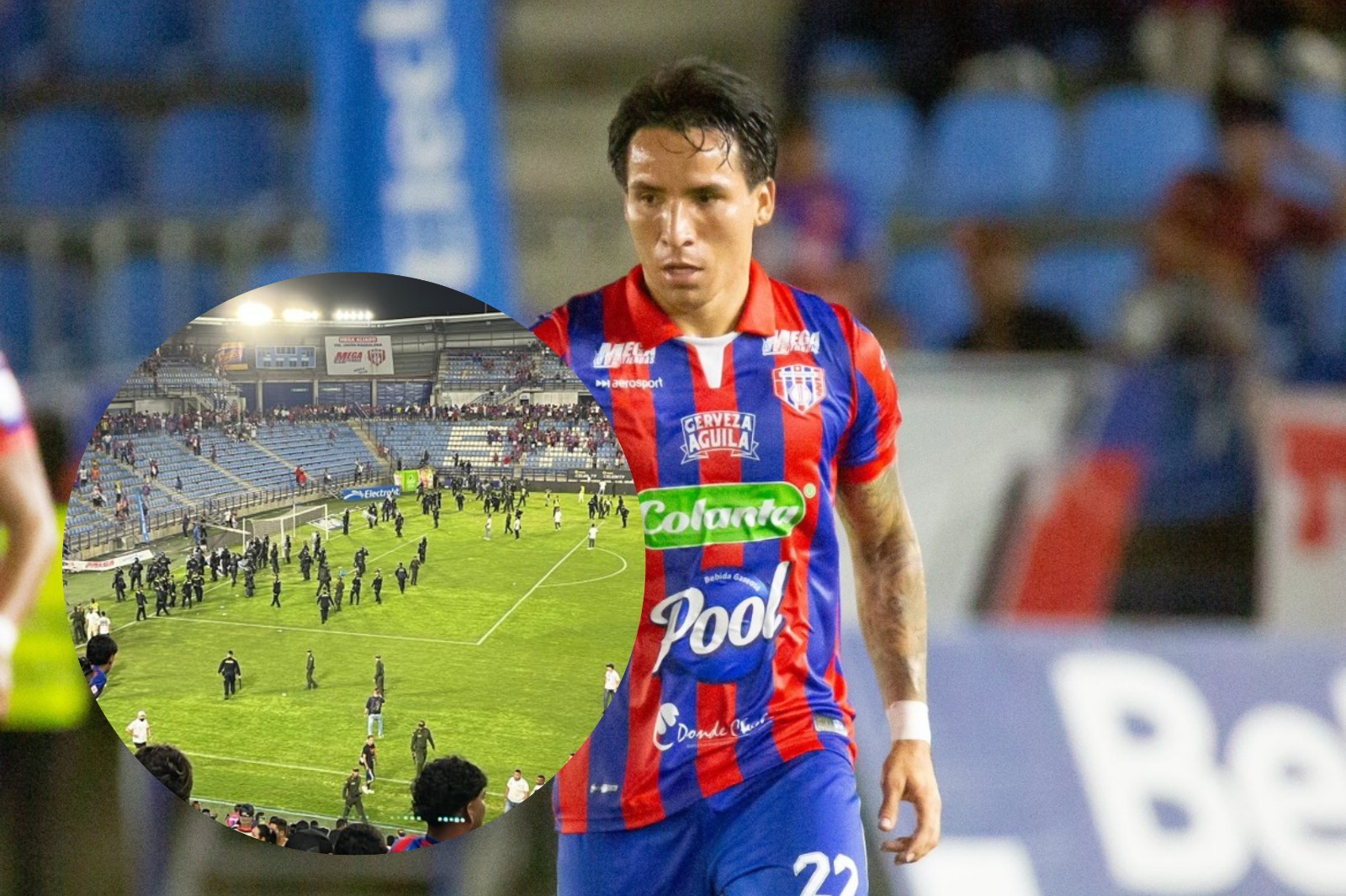 Invasión de hinchas en Santa Marta: se suspendió el juego de Unión vs. Once Caldas